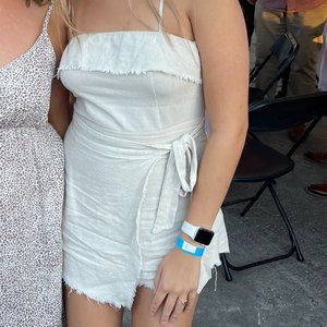 Princess Polly Cream Romper